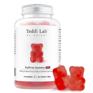 Unichi 藏红花小熊 软糖PRO 60粒 改善痛经-保质期-2027.9