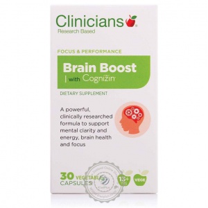 Clinicians 科立纯护脑胶囊30粒 临床医生用Cognizin胶囊增强大脑功能-保质期-2027.06