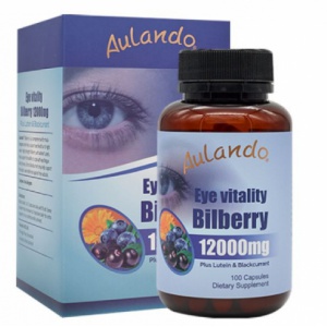 Aulando 欧兰多 高级护眼蓝莓叶黄素 100粒