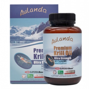 Aulando 欧兰多 高级高磷脂磷虾油 90粒