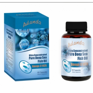 Aulando 欧兰多小金粒超纯95%omeg-3鱼油 60粒