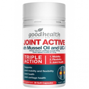 Goodhealth 好健康三合一关节灵+(青口油)骨胶原胶囊 30粒-保质期-2028.4